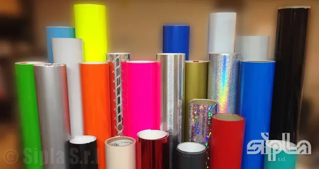 Self-adhesive PVC rolls