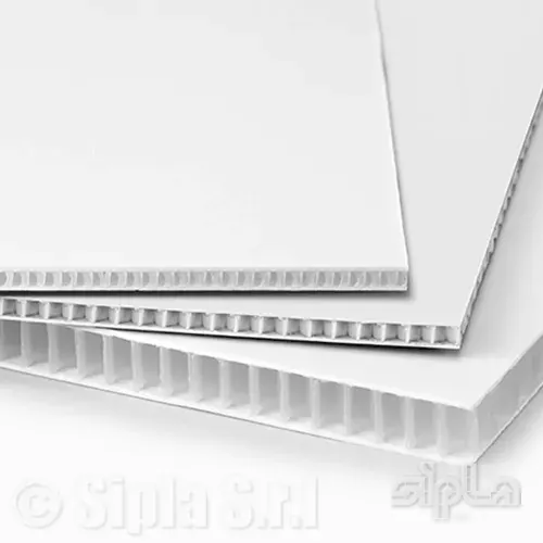 Fluted polypropylene (Polionda)
